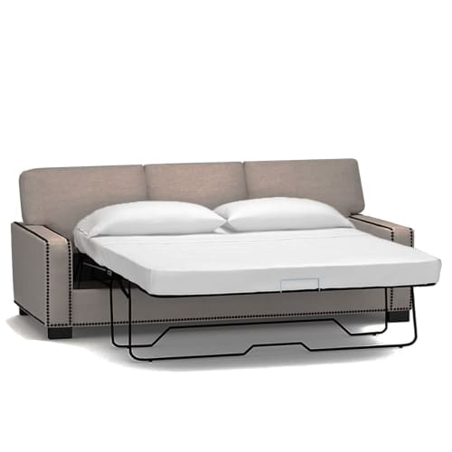 Bargoose Sofa Sleeper T180 Blend Plain Weave, Full Fitted Sheet, 53x72x6, White